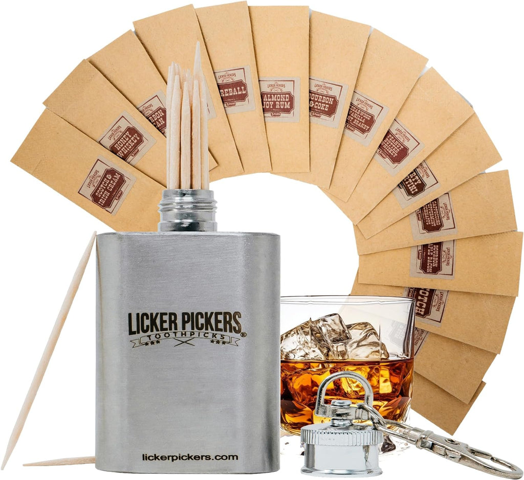 The Ultimate Toothpick Experience  All-Flavor Variety Pack - Licker Pickers Toothpicks
